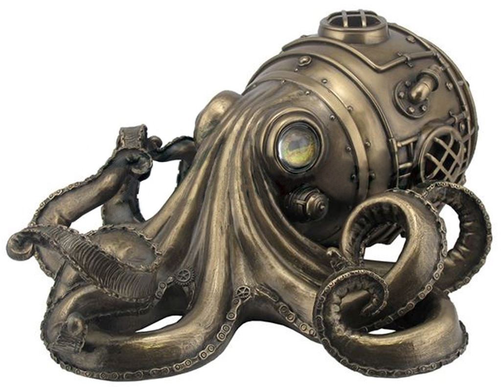 Octopus Sub Secret Trinket Box