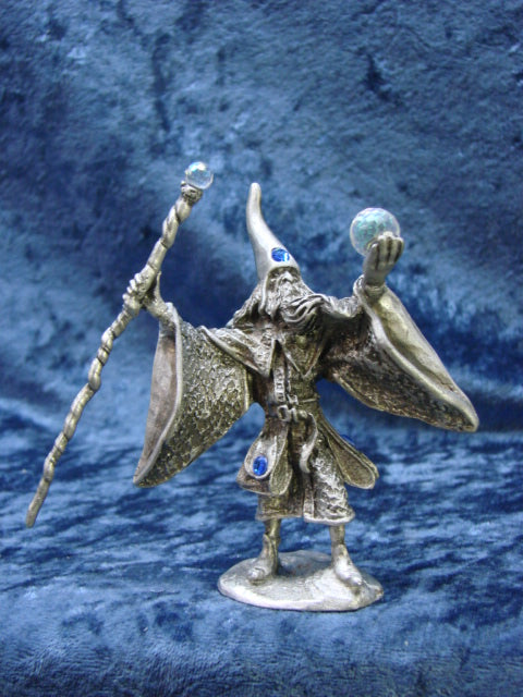 Oracle of Prophecy Wizard - Pewter Wizards by Rawcliffe | FairyGlen