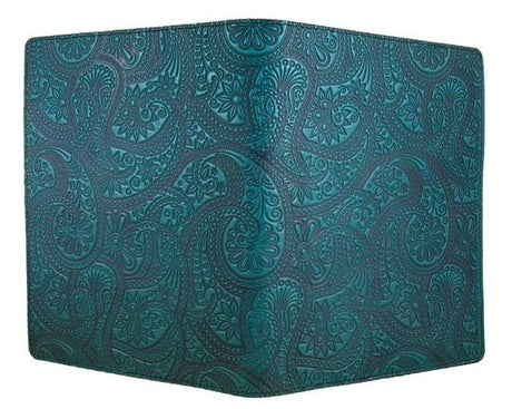 Paisley Leather Composition Notebook