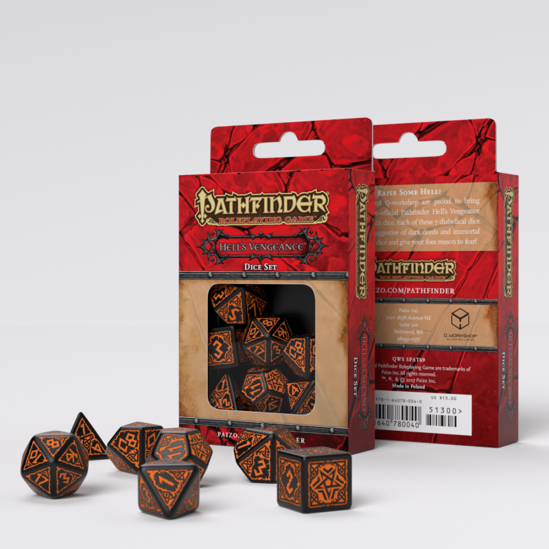 Pathfinder Hell's Vengeance Dice Set