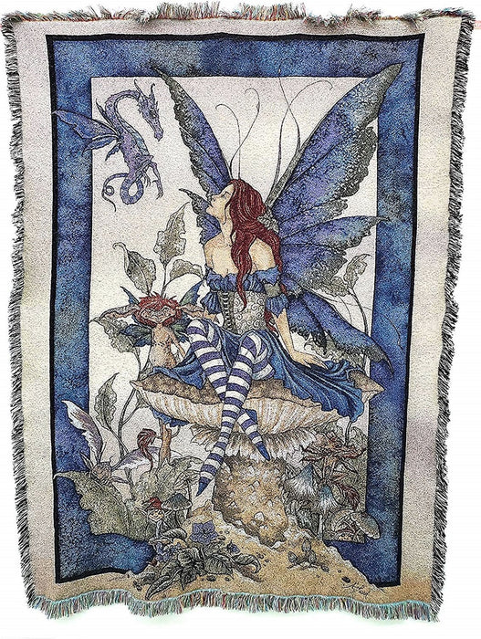 Bottom of the Garden Tapestry Blanket