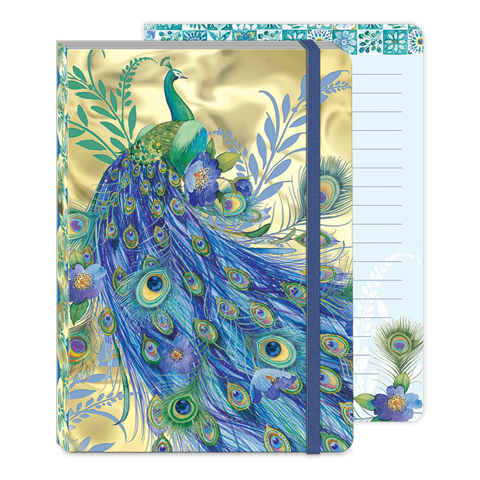 Peacock Gold Soft Cover Journal