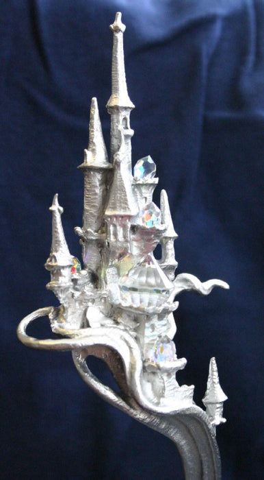 Pewter Castle from the Magic Myst Figurine