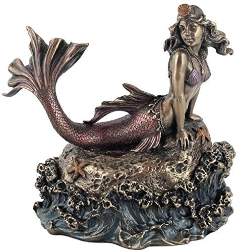 Pink Mermaid Trinket Box