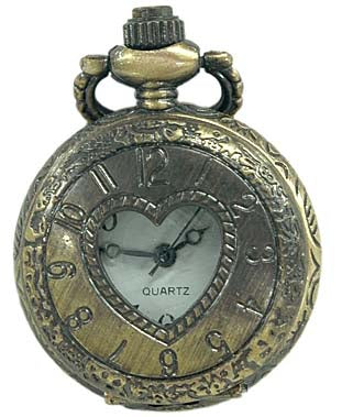 Collectable Pocket Watches Heart Pocket Watch Necklace