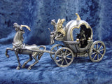 Pumpkin Chariot Figurine