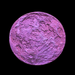 Purple full moon coin, one side