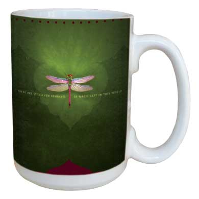 Remnants of Magic Dragonfly Coffee Mug