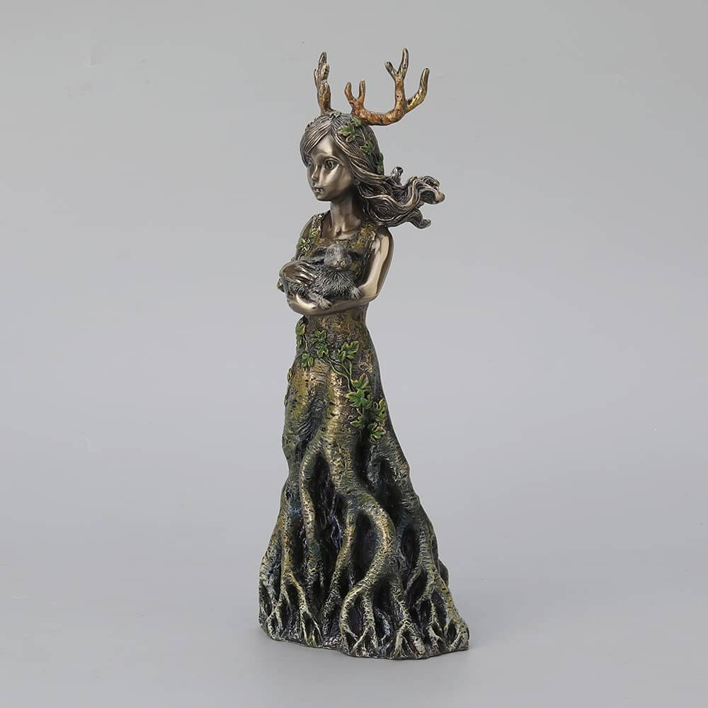 Sacred Grove Lullaby Figurine - Dryad and Forest Spirit Gifts