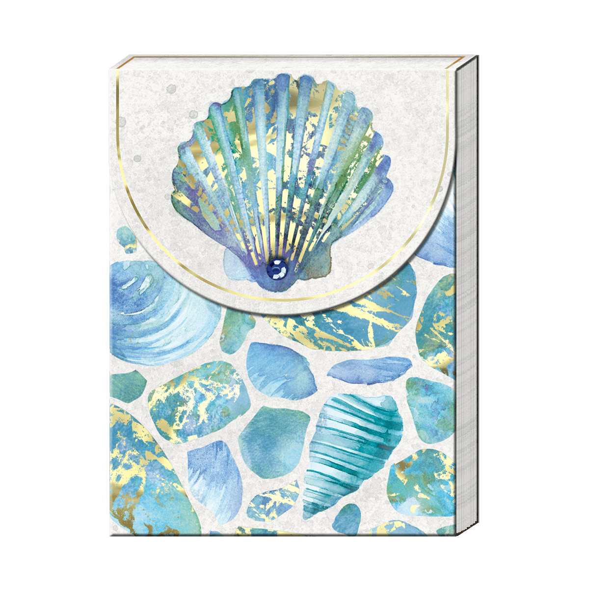 Sea Glass Pocket Note Pad