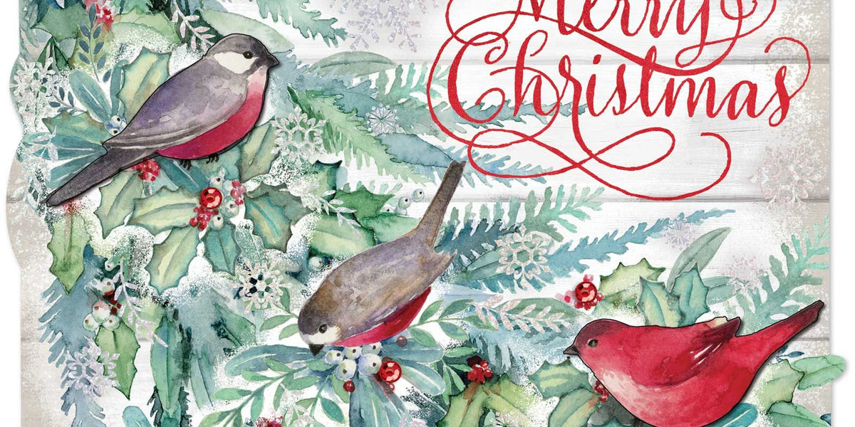 Ephemera Christmas Card Assortment: Punch Studio Holiday Collection —  FairyGlen Store