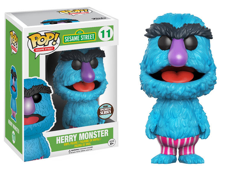 Sesame Street Herry Monster POP Figurine