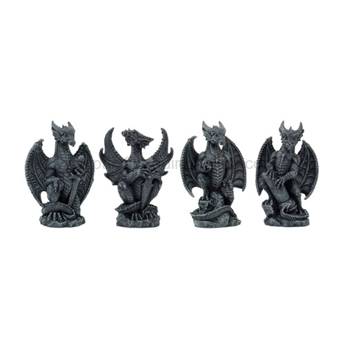 Set of 4 Small Dragons