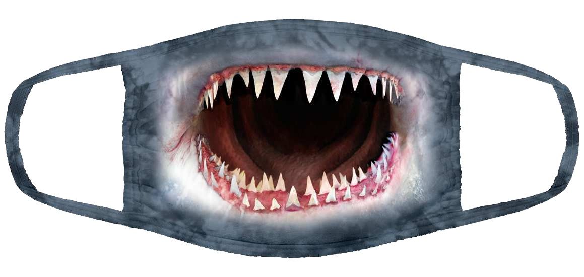 Overlevelse Udlevering Ensomhed Shark Face Mask: T-Shirts & Clothing — FairyGlen Store