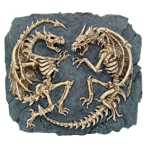 Skull Dragons Plaque