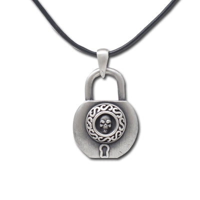 Skull Lock Necklace