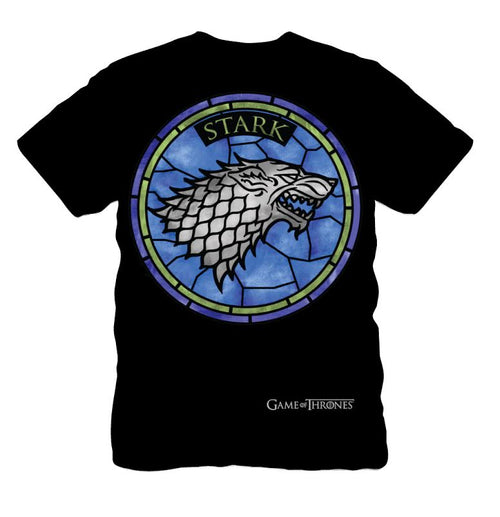 'Stained Glass' Stark Shirt: Game of Thrones