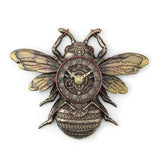 Steampunk Bee Wall Clock