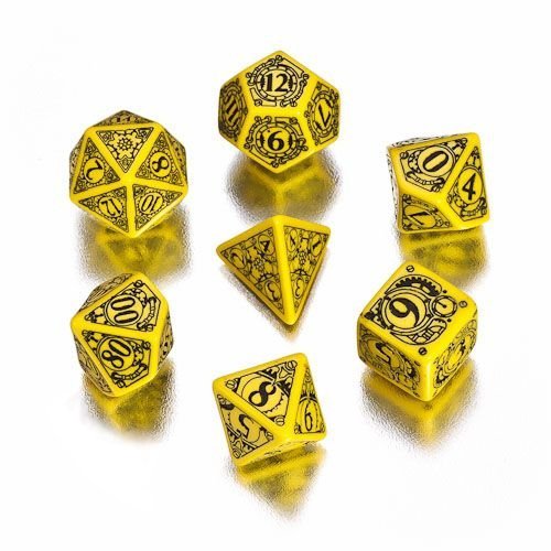 Steampunk Dice Set