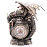 Steampunk Dragon on Time Machine Trinket Box