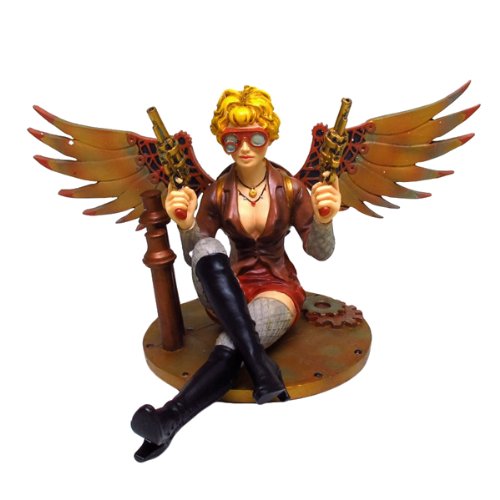Steampunk Lady with Goggles Figurine