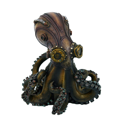 Steampunk Octopus Figurine