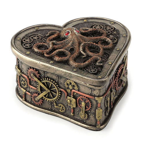 Steampunk Octopus Heart Box