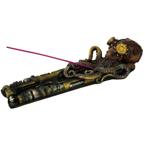 Steampunk Octopus Incense Burner