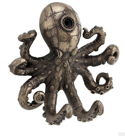 Steampunk Octopus Wall Hook: Steampunk Housewares & Gifts — FairyGlen Store