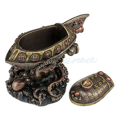 Steampunk Submarine Trinket Box