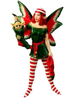 Stocking Diva Fairy Ornament