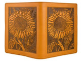 Sunflower Leather Composition Notebook