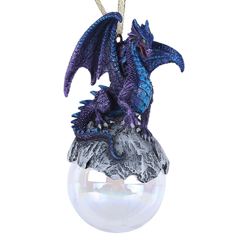 PT Checkmate Gray Dragon Ornament