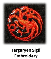 Game of Thrones Targaryen Gloves - Officially Licensed