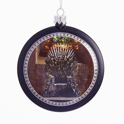 Game of Thrones Throne Disk Ornament