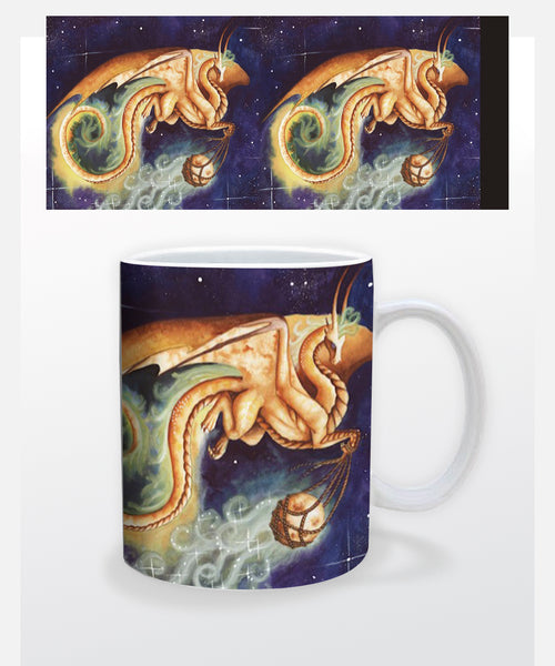 To Carry the Moon Dragon Mug