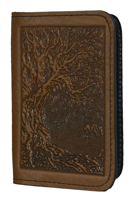 Tree of Life Leather Card Holder