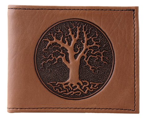 Tree of Life Leather Wallet