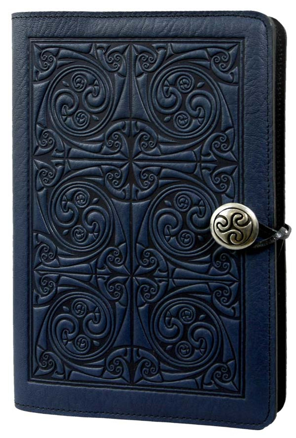 Triskellion Knot Leather Journal by Oberon Design — FairyGlen Store
