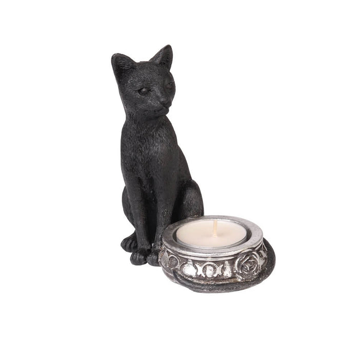 Black Cat Tealight Holder
