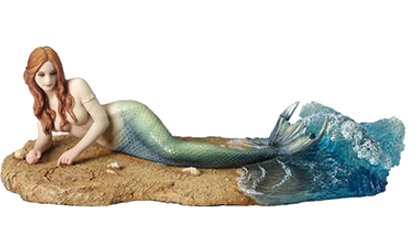 Waiting Mermaid Figurine