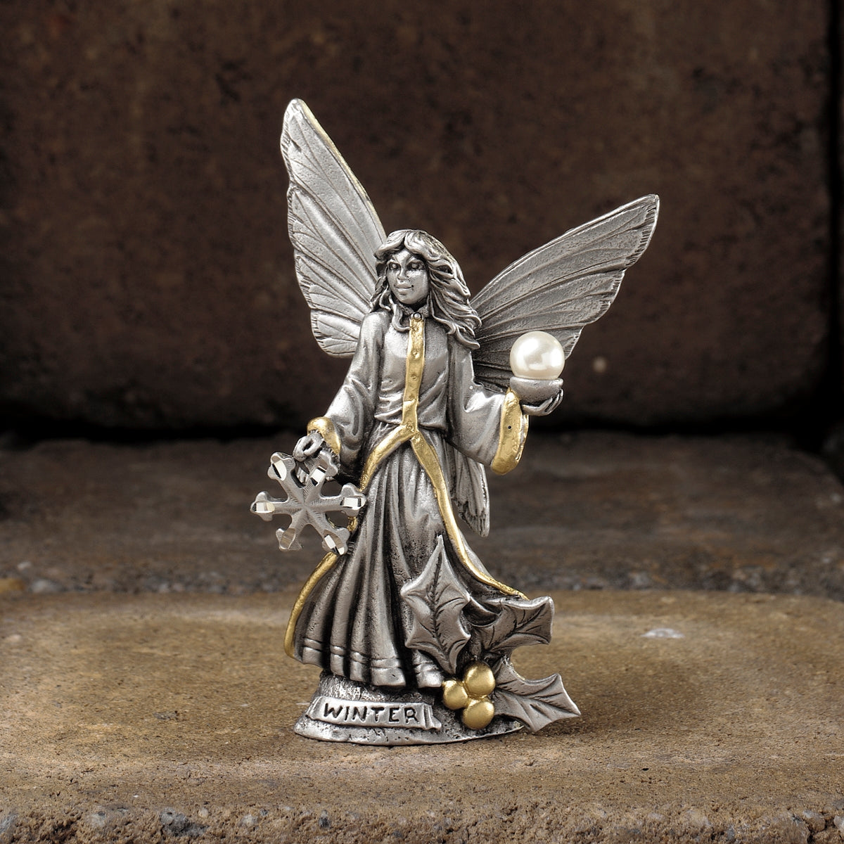 Winter Fairy: Pewter Fairy Figurines: Fairy Gifts | FairyGlen