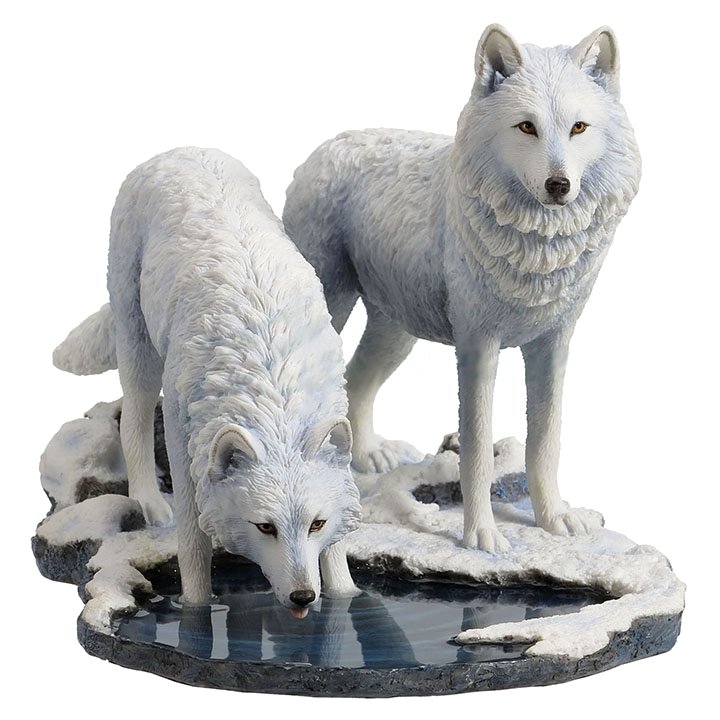 Winter Warriors Figurine by Lisa Parker: Wolf Gifts & Collectibles