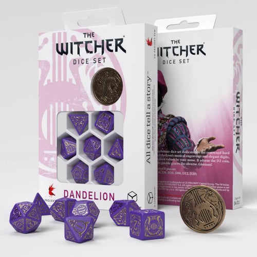 The Witcher - Dandelion Dice Set