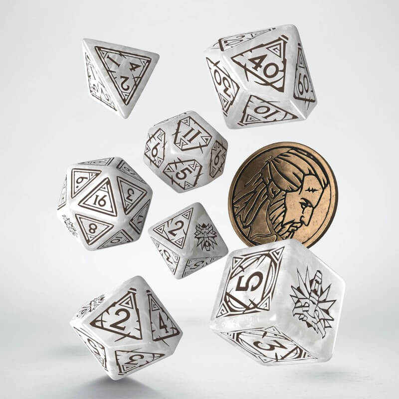 The Witcher - Geralt of Rivia Dice Set