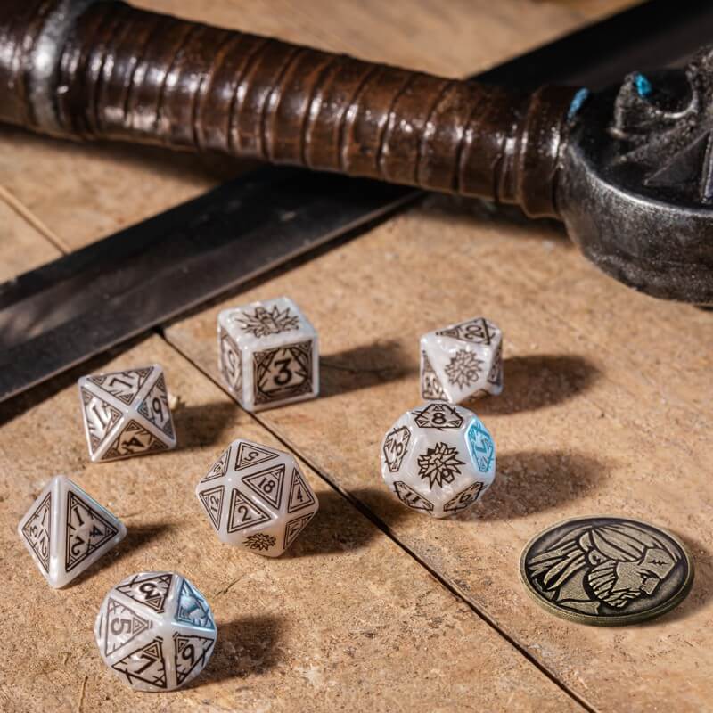 The Witcher - Geralt of Rivia Dice Set