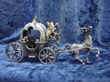 Pumpkin Chariot Figurine