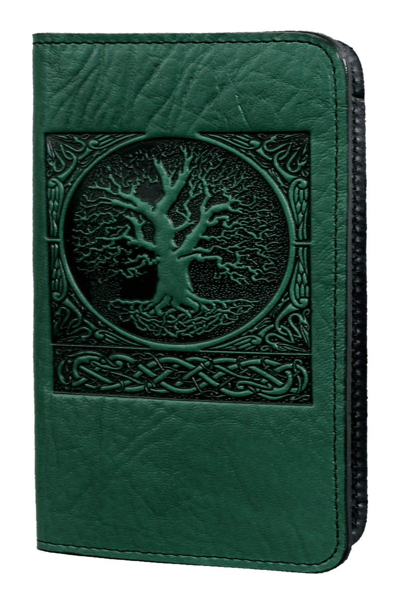 World Tree Leather Card Holder