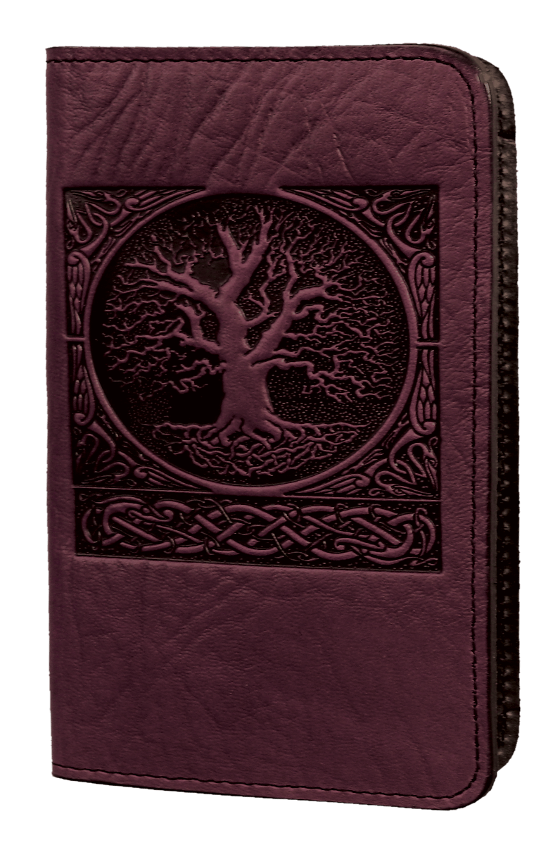 World Tree Leather Card Holder