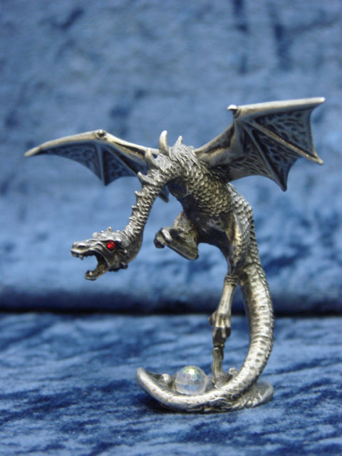 Wyvern Attacking Figurine